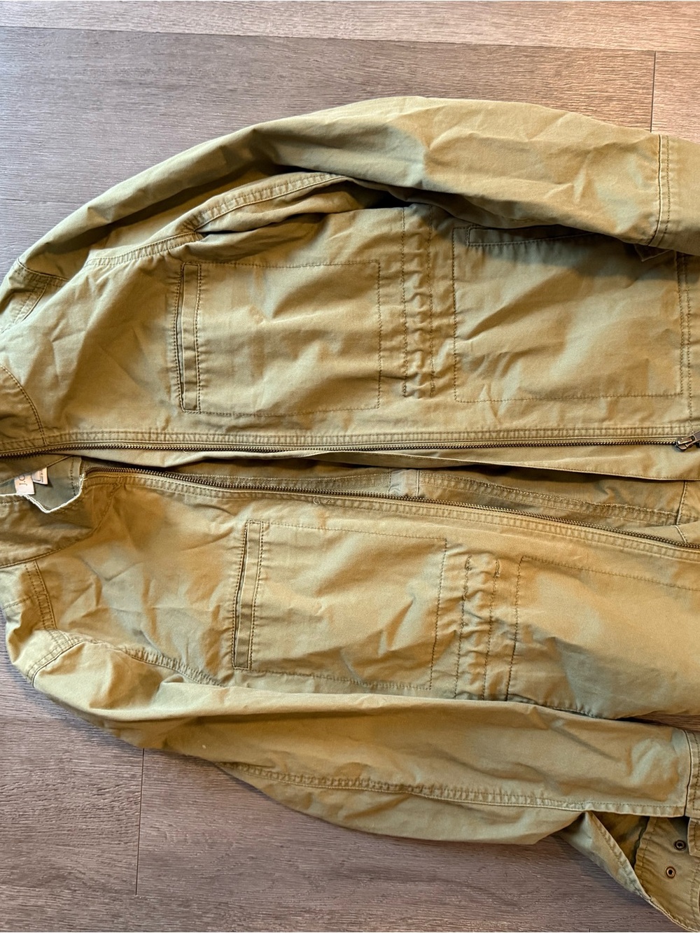 J. Crew Men's Field Jacket in Olive Khaki